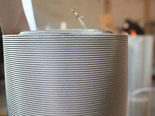 Cavo tessuto liscio di superficie Mesh Screen Environmental Protection di acciaio inossidabile