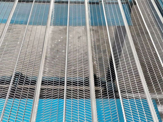 Lato di metallo con costole galvanizzate 2350 mm di lunghezza Hy Rib Mesh