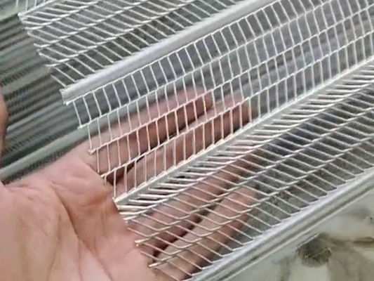 Lato di metallo a costole industriali 100 mm 150 mm Distanza Lato a costole piatte