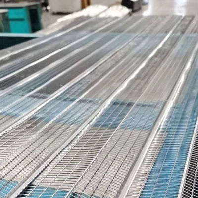 Flat rib lathe sheet corrosion proof stainless steel rib lathe