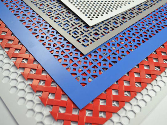 Acid resistent decorative perforato metal mesh screen in acciaio inossidabile