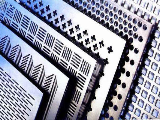 Acid resistent decorative perforato metal mesh screen in acciaio inossidabile