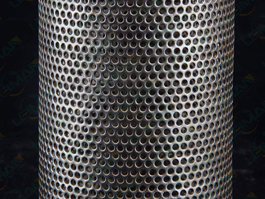 Acid resistent decorative perforato metal mesh screen in acciaio inossidabile