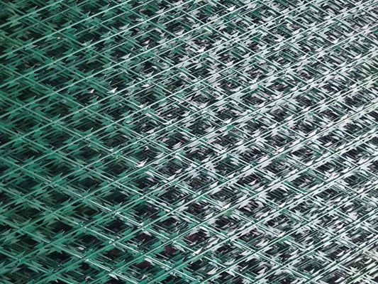 Cavo saldato non rampicante Mesh Zinc Coated Corrosive Resistance del rasoio