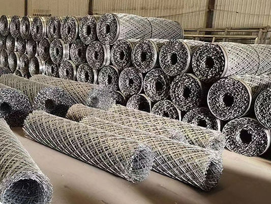 Cavo saldato non rampicante Mesh Zinc Coated Corrosive Resistance del rasoio