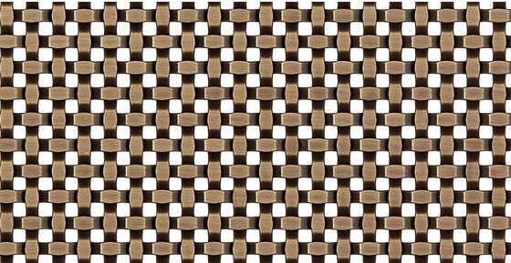 Griglia di facciata per edifici Griglia di schermo decorativa Griglia di filo di 1,2 mm-4,0 mm di diametro