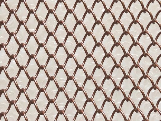 Griglia di schermo decorativo durevole con diametro di filo da 1,0 mm a 1,2 mm per soffitti