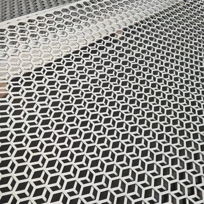 1.0 mm Maglia di alluminio perforata lastre di maglia metallica perforata durevole