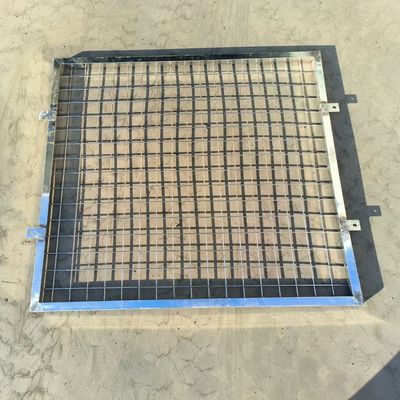 Dia 2.5mm Saldato Griglia di filo 120gm2 Diamond Razor Mesh Fence
