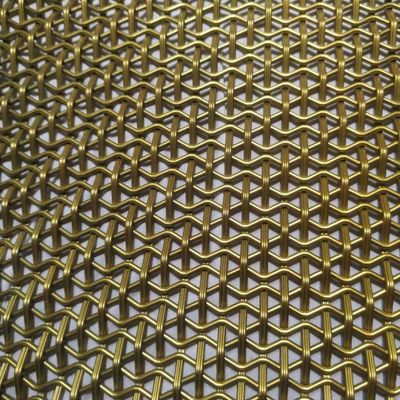Schermo a maglia di filo decorativo per aviarie Schermo a maglia di metallo a prova di fuoco Schermo decorativo