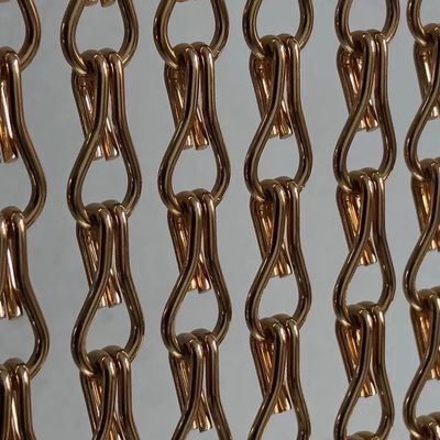 7x19 schermo a filo decorativo schermo a maglia in ottone decorativo per balaustre