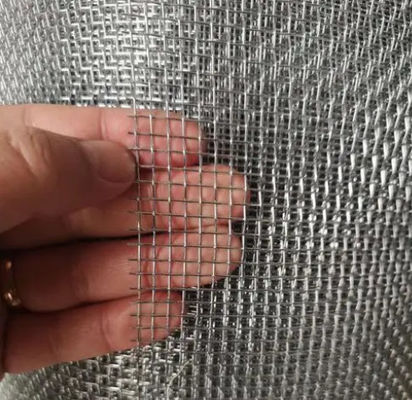 Stainless Steel Woven Screen Mesh a prova di fuoco e a prova di coltello