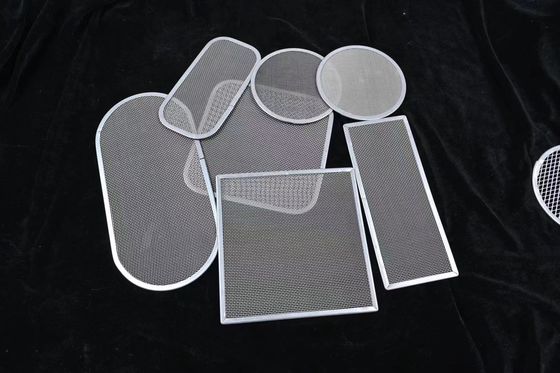 Schermi di rete di filo tessuto in acciaio inossidabile in grigio per soluzioni di separazione industriale
