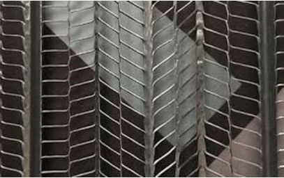 Griglia galvanizzata a torcia in ingegneria edile
