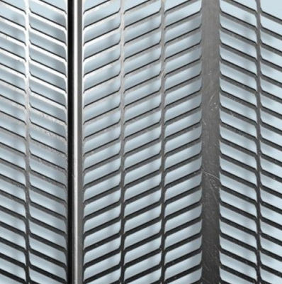Griglia galvanizzata a torcia in ingegneria edile