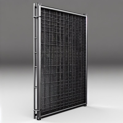 Stainless Steel Woven Wire Mesh schermi neri e durevoli per le soluzioni aziendali
