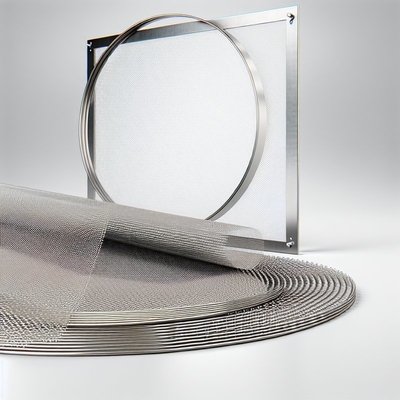 Maglia di vetro tessuta in acciaio inossidabile Natura con 0,6 mm 0,7 mm 0,8 mm 0,9 mm 1,0 mm 1,6 mm Diametri del filo
