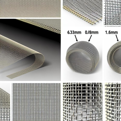 1-635mesh Rete Tessuta Schermo Natura Diametro Filo 0.6mm 0.7mm 0.8mm 0.9mm 1.0mm 1.6mm