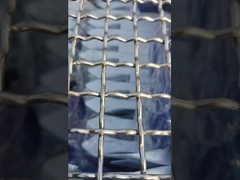 schermo a maglia metallica decorativa che divide lo spazio con apertura da 4 mm a 10 mm